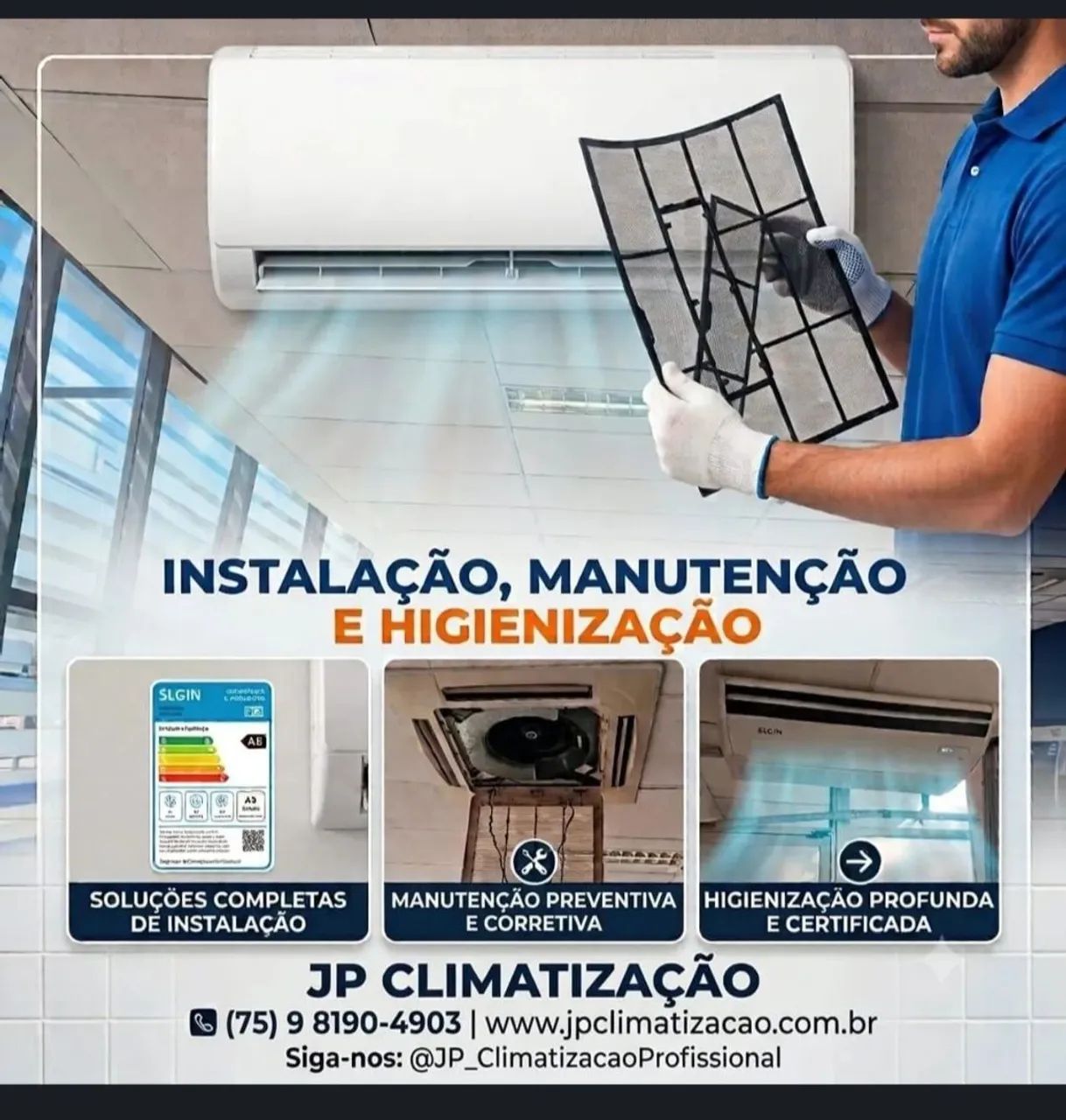 Serviços em ar condicionado 