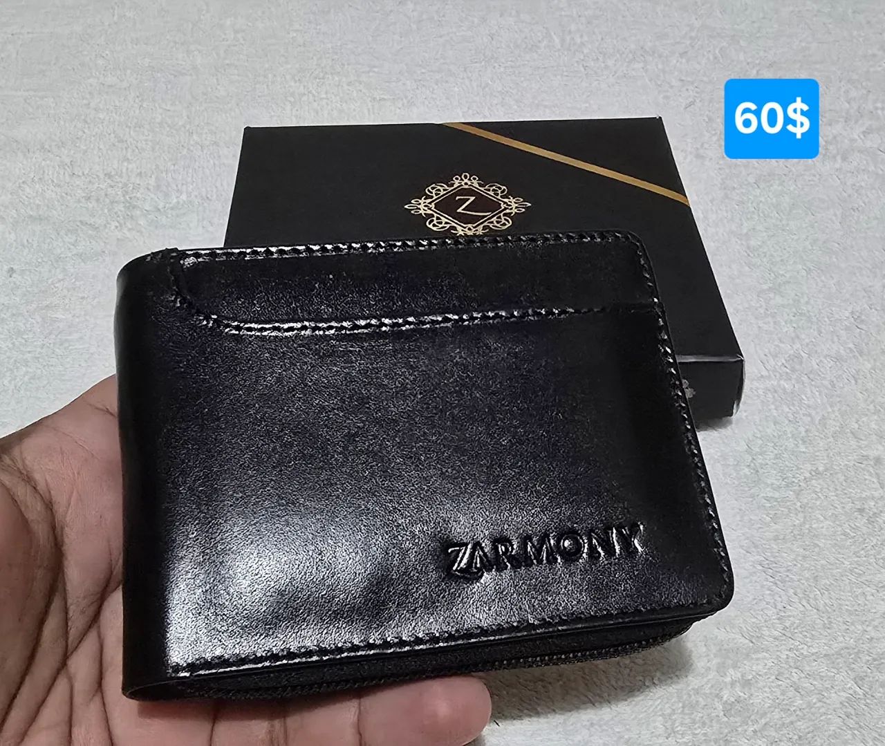 Carteiras de couro da Zarmony original  - Foto 5