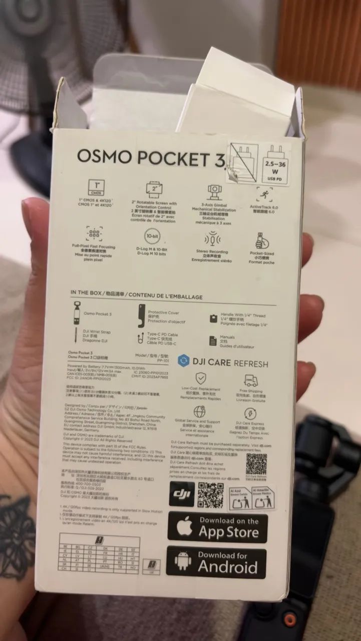 Câmera Osmo pocket3  - Foto 3