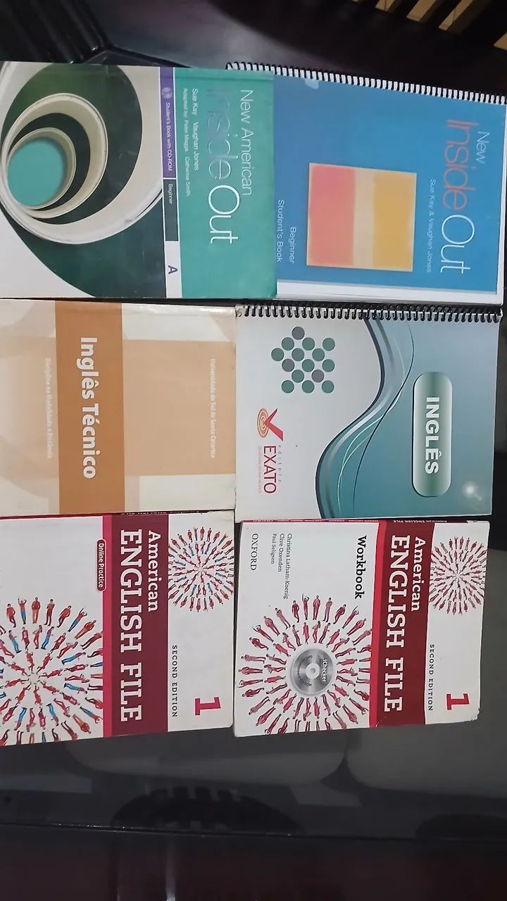 Livros de inglês 