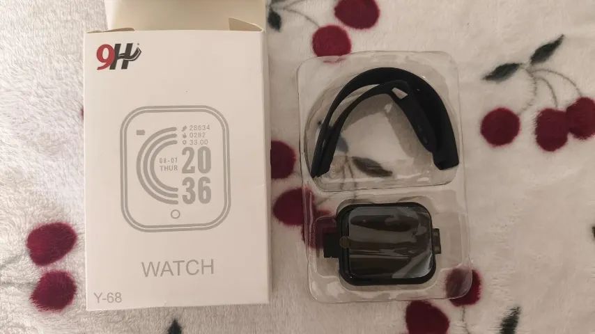 Smart Watch 9H Y68 - Não carrega