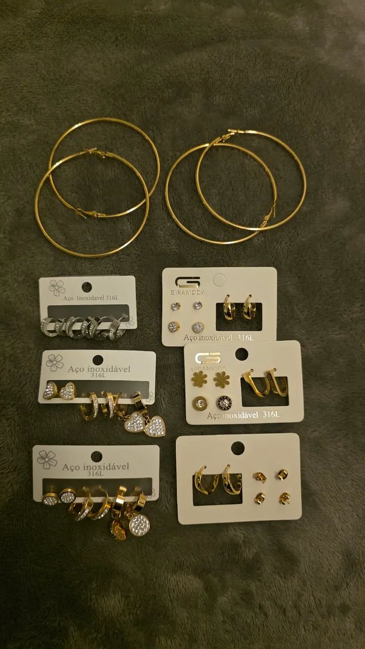 Kit revenda pulseiras, braceletes, brincos, Colares e etc - Foto 4