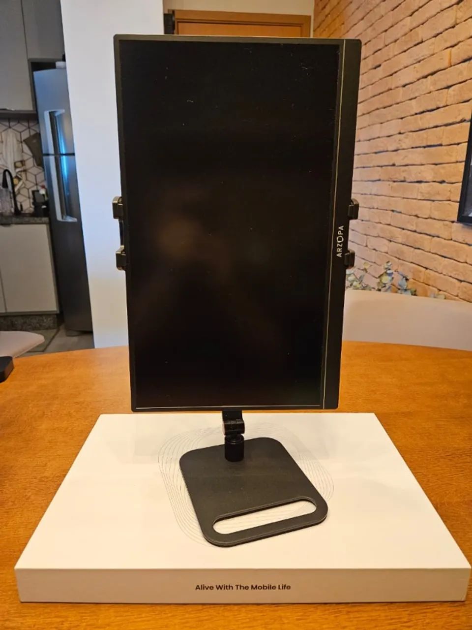 Monitor Portátil Arzopa A1M de 17,3 polegadas + Suporte - Novo!!! - Foto 2