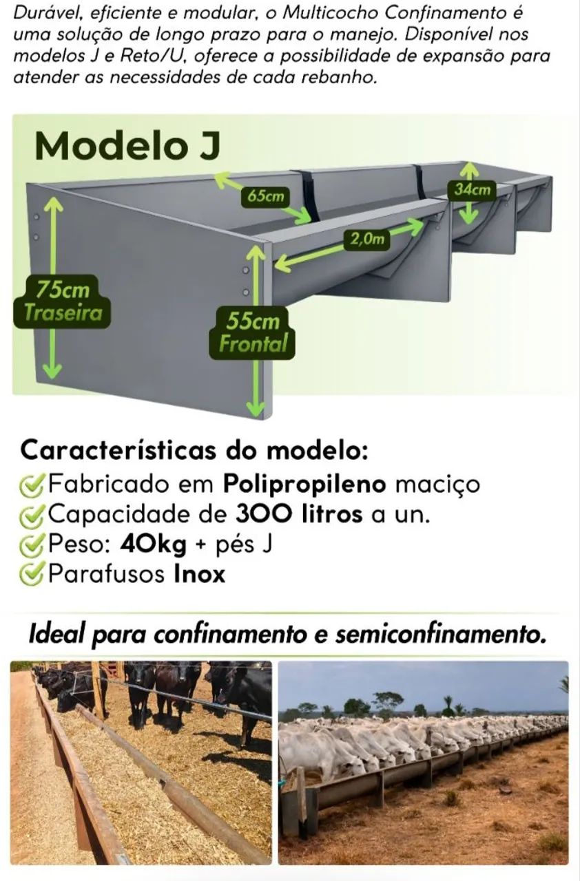 Cochos para ração/ sal ou proteinado - Foto 5