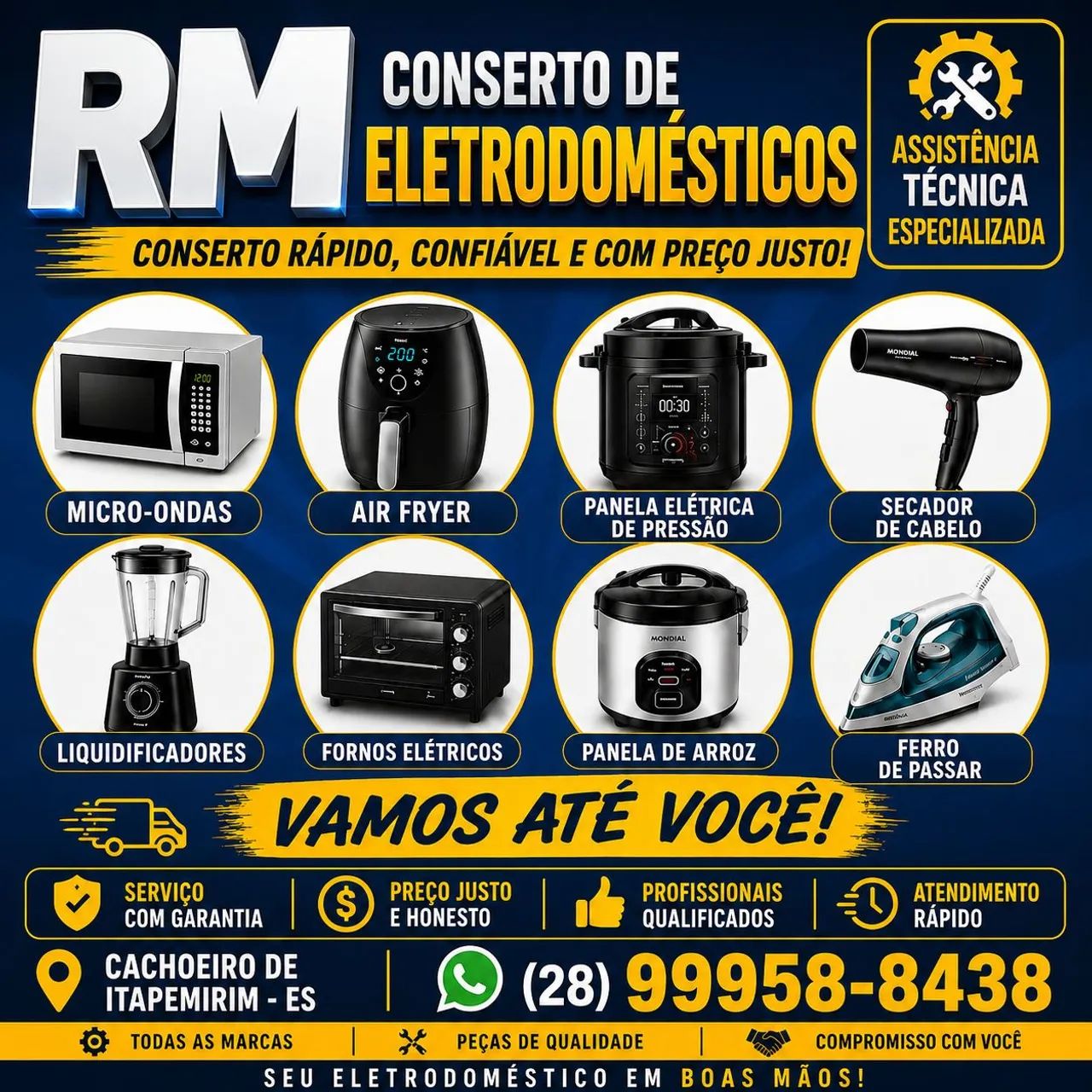 Conserto de eletrodomésticos 