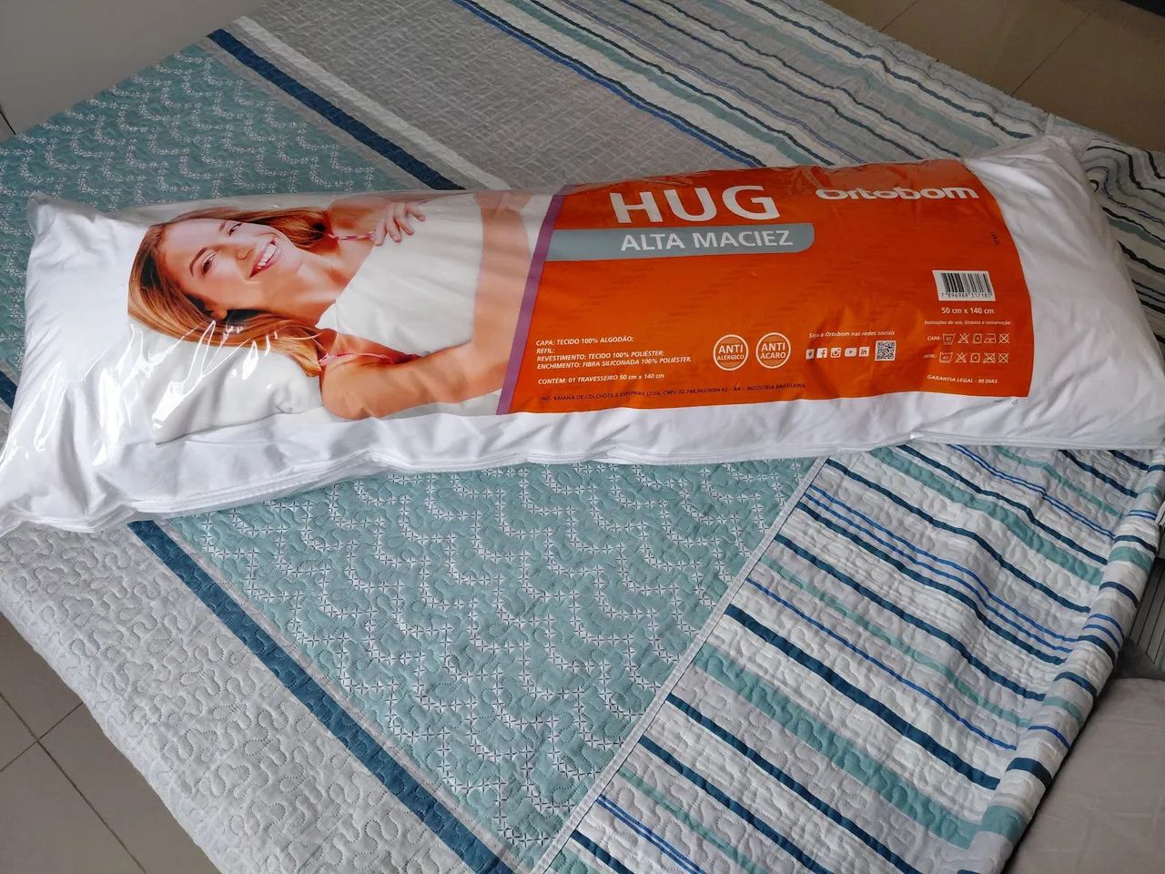 Travesseiro Hug ortobom 