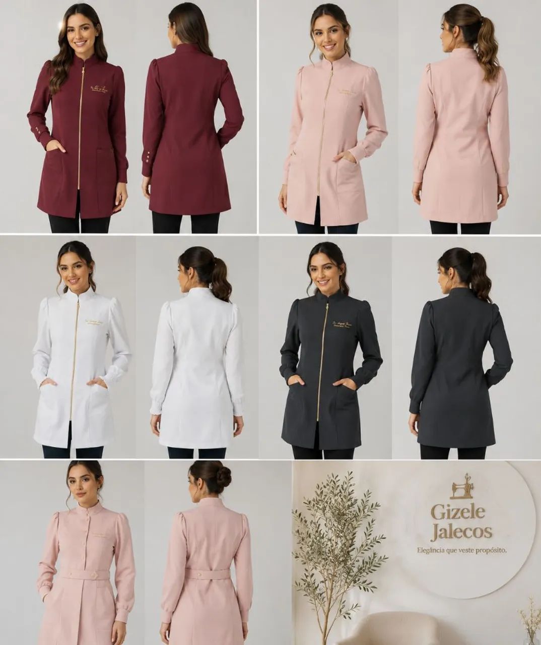 Jalecos personalizados 