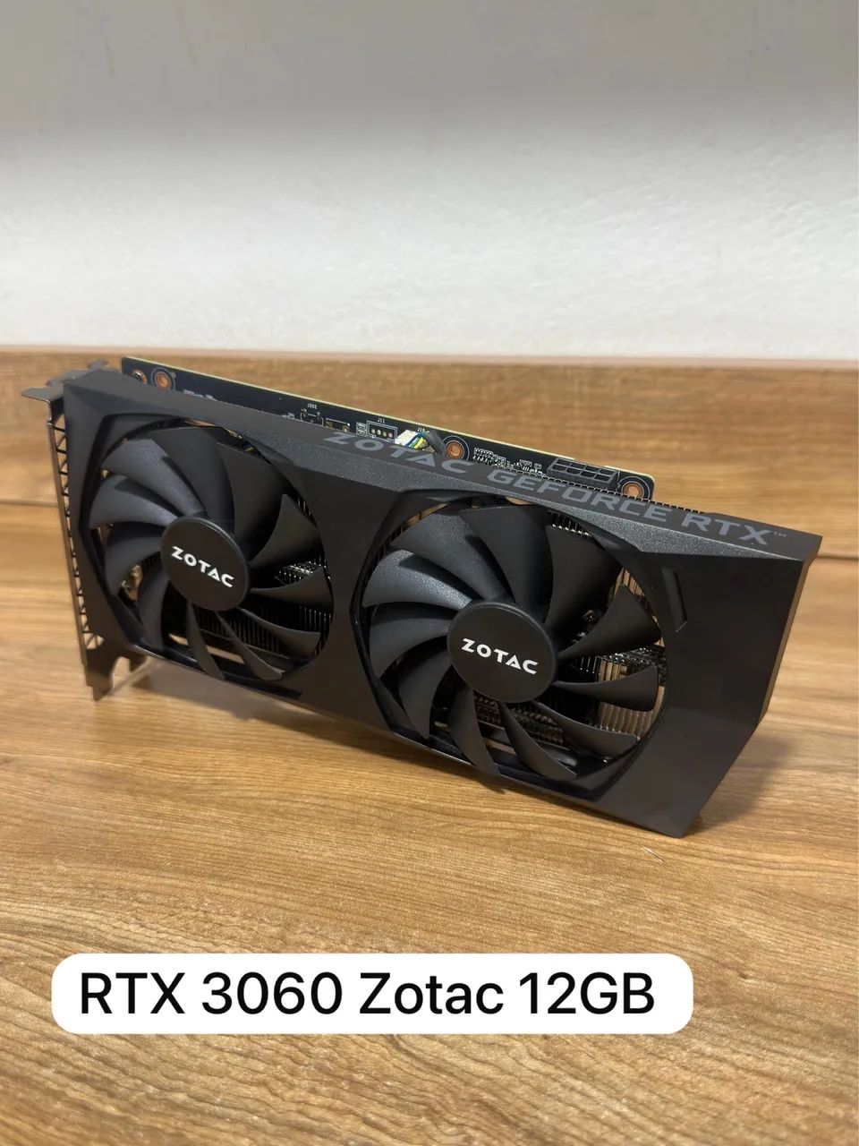Placa de vídeo RTX 3060 12GB Zotac impecável 