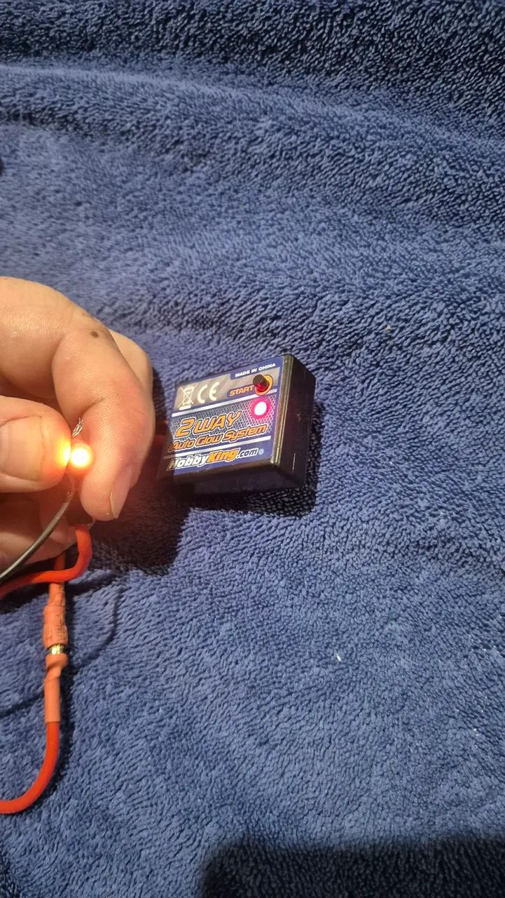 Rc Automodelo Aquecedor de Vela interno pelo Receptor  - Foto 3