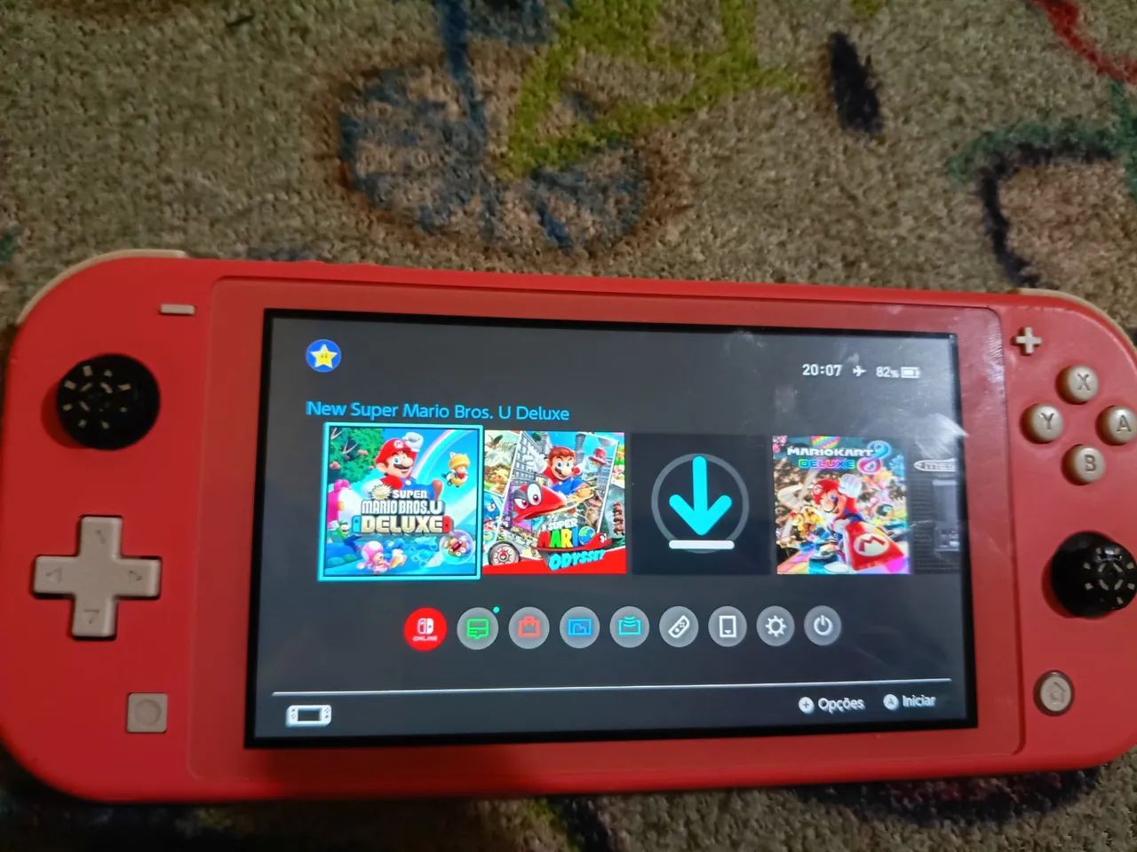 Nintendo Switch lite desbloqueado