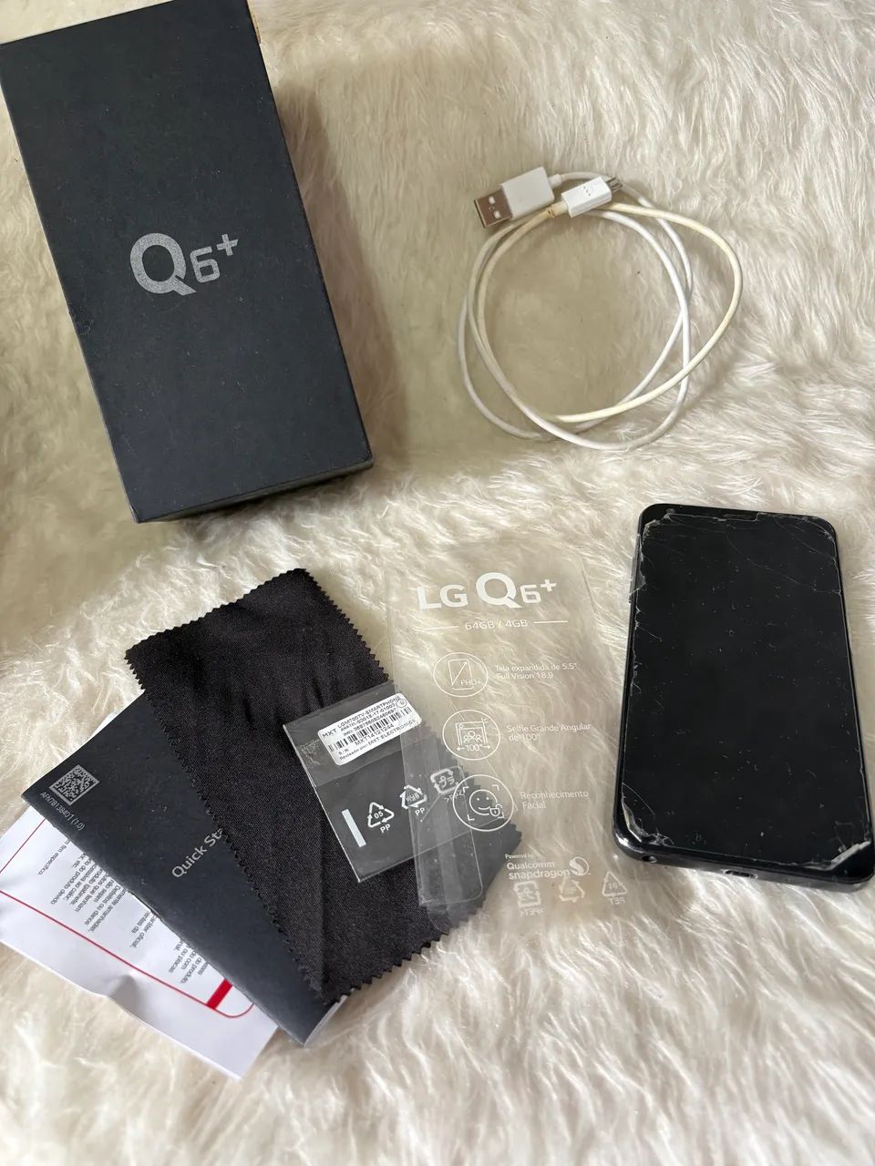 Celular LG M700tv Q6 Plus 64gb - Dual Chip Funcionando