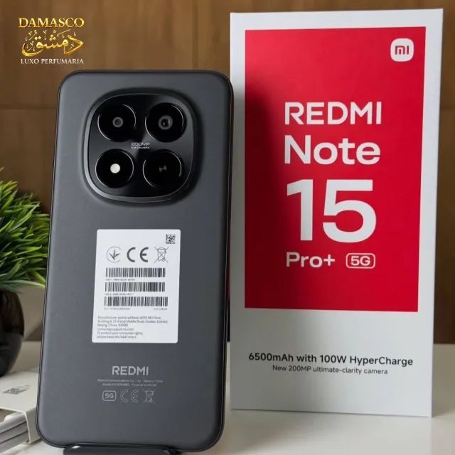 Xiaomi Redmi Note 15 Pro Plus 5G 12/512GB Lacrado Original Com Nota e Garantia 