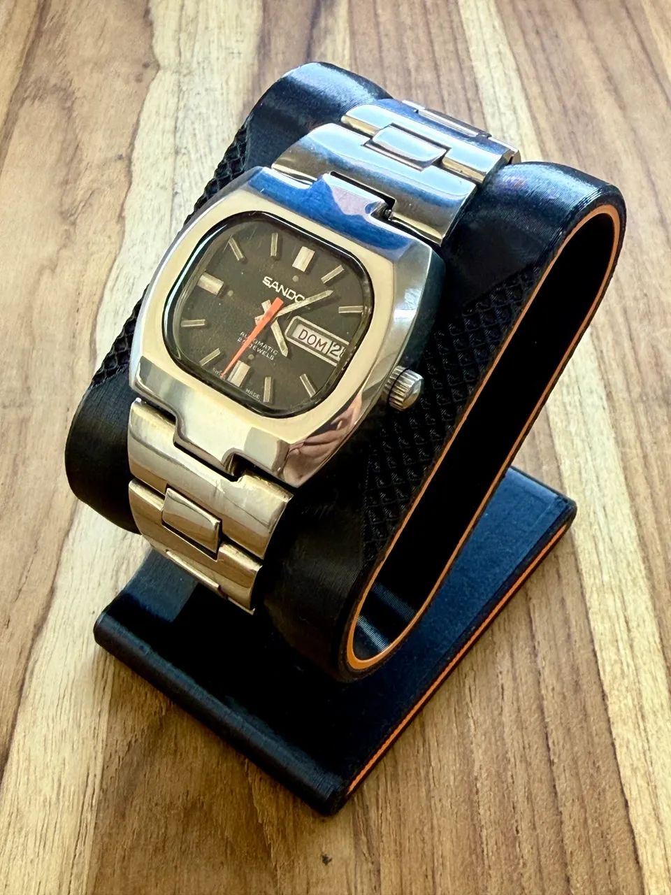 Relógio Sandoz Automatic Swiss Made - 1970 - Foto 3