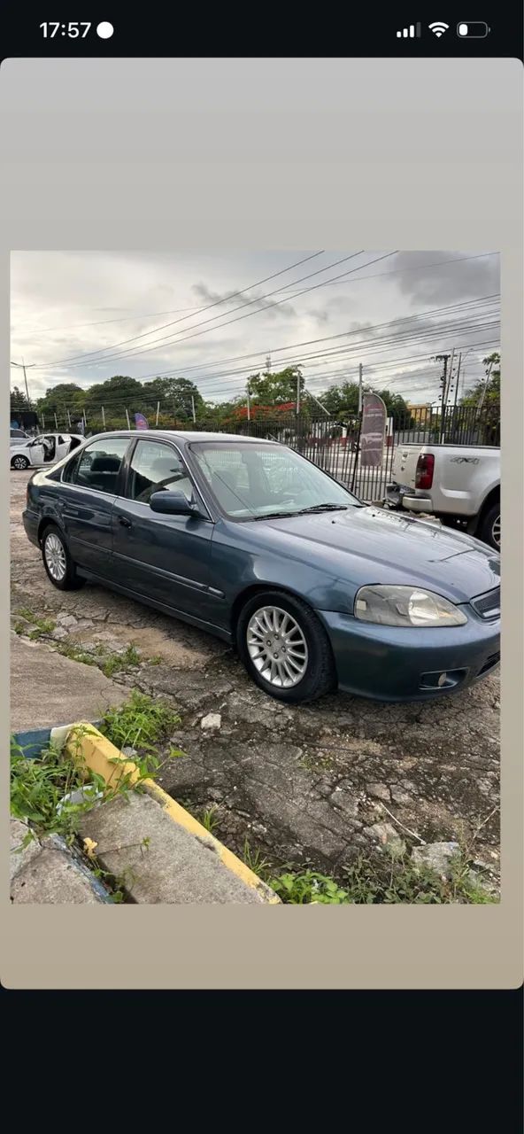 Honda Civic Sedan LX 1.6 16V Mec. 4P 2000