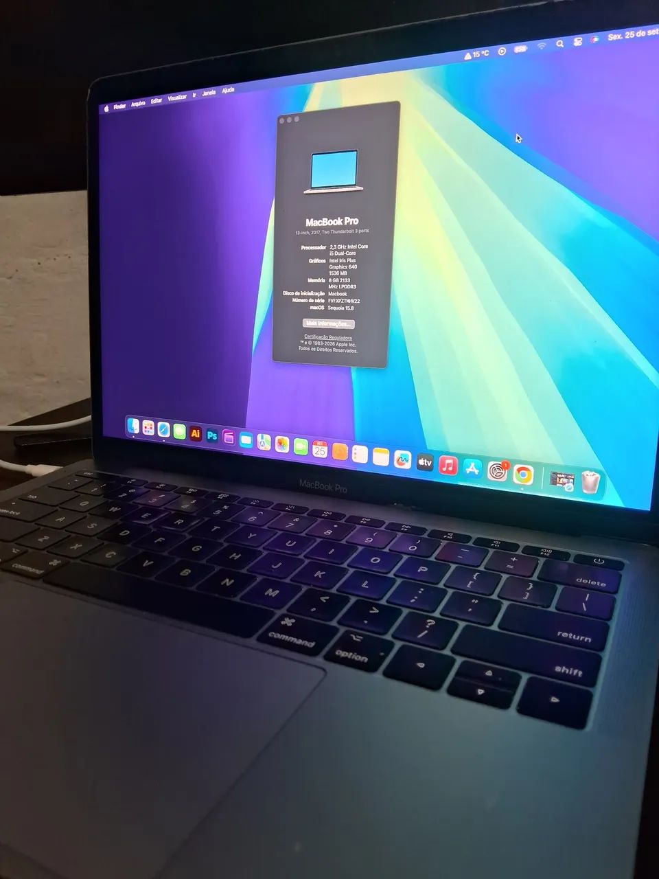 MacBook Pro 2017 8GB - Foto 2