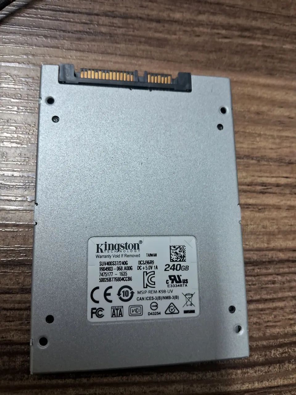 SSD KINGSTON 240GB BARATO-37% SAUDAVEL - Foto 2
