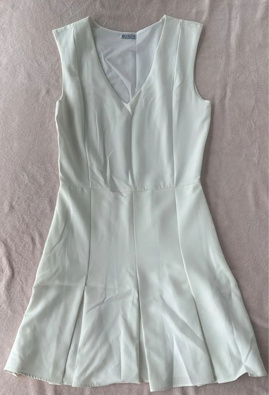 Vestido branco Márcia Mello