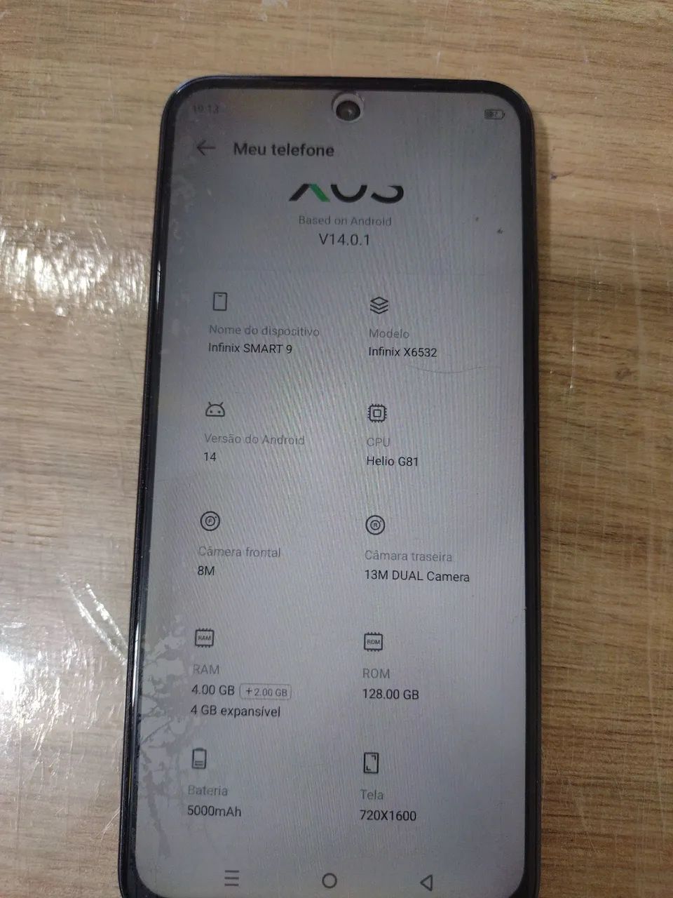 Celular infinix smart 9 pra vender ou trocar  - Foto 5