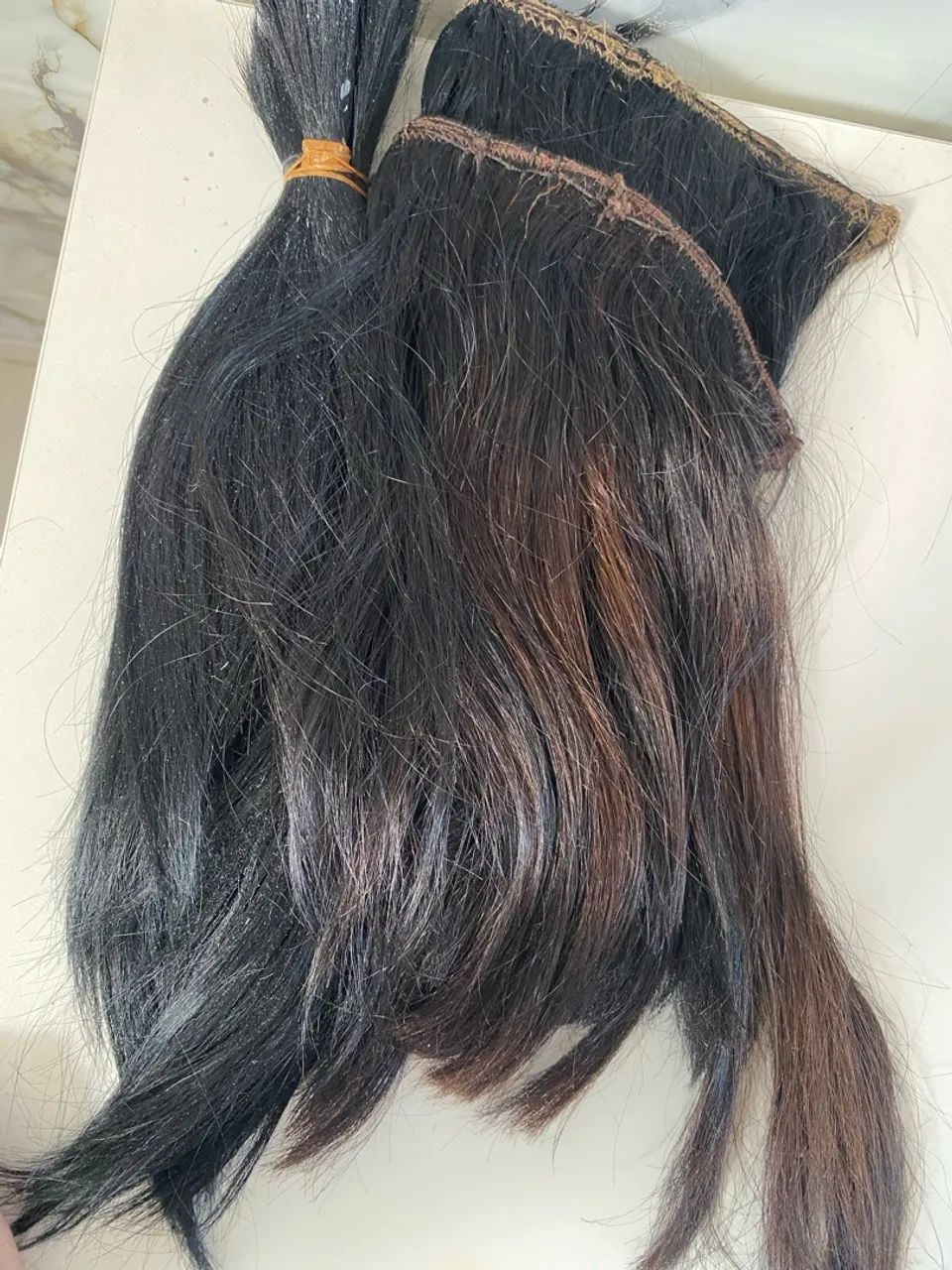 Mega Hair humano preto - Foto 3