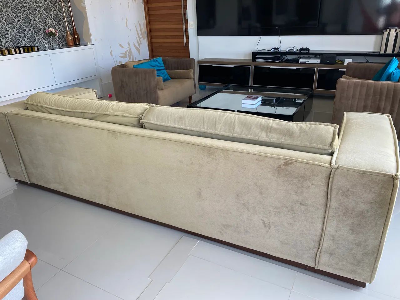 SOFÁ 4 LUGARES (3 metros) - Foto 3
