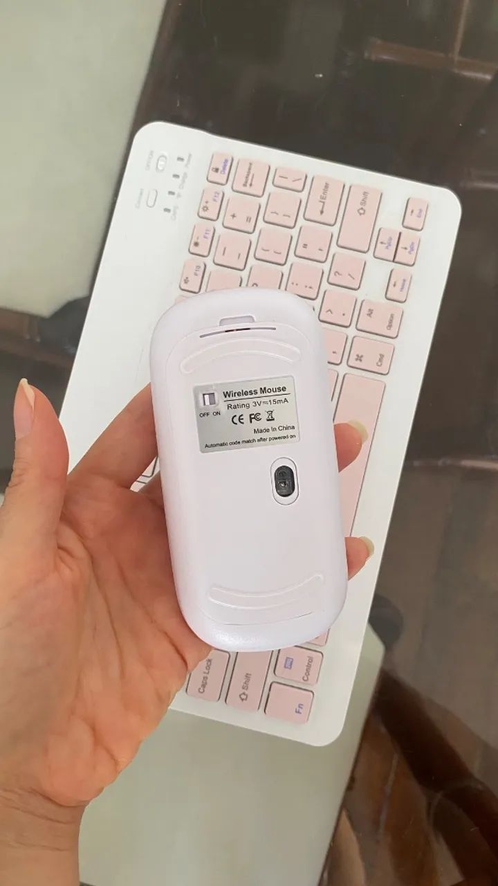 Teclado e mouse Bluetooth para tablet - Foto 3