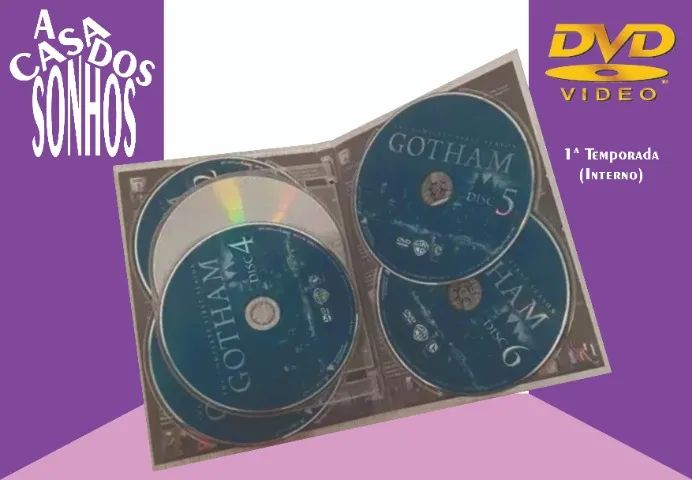 Box DVD Gotham 1ª e 2ª Temporada Completas - 12 Discos - Foto 4