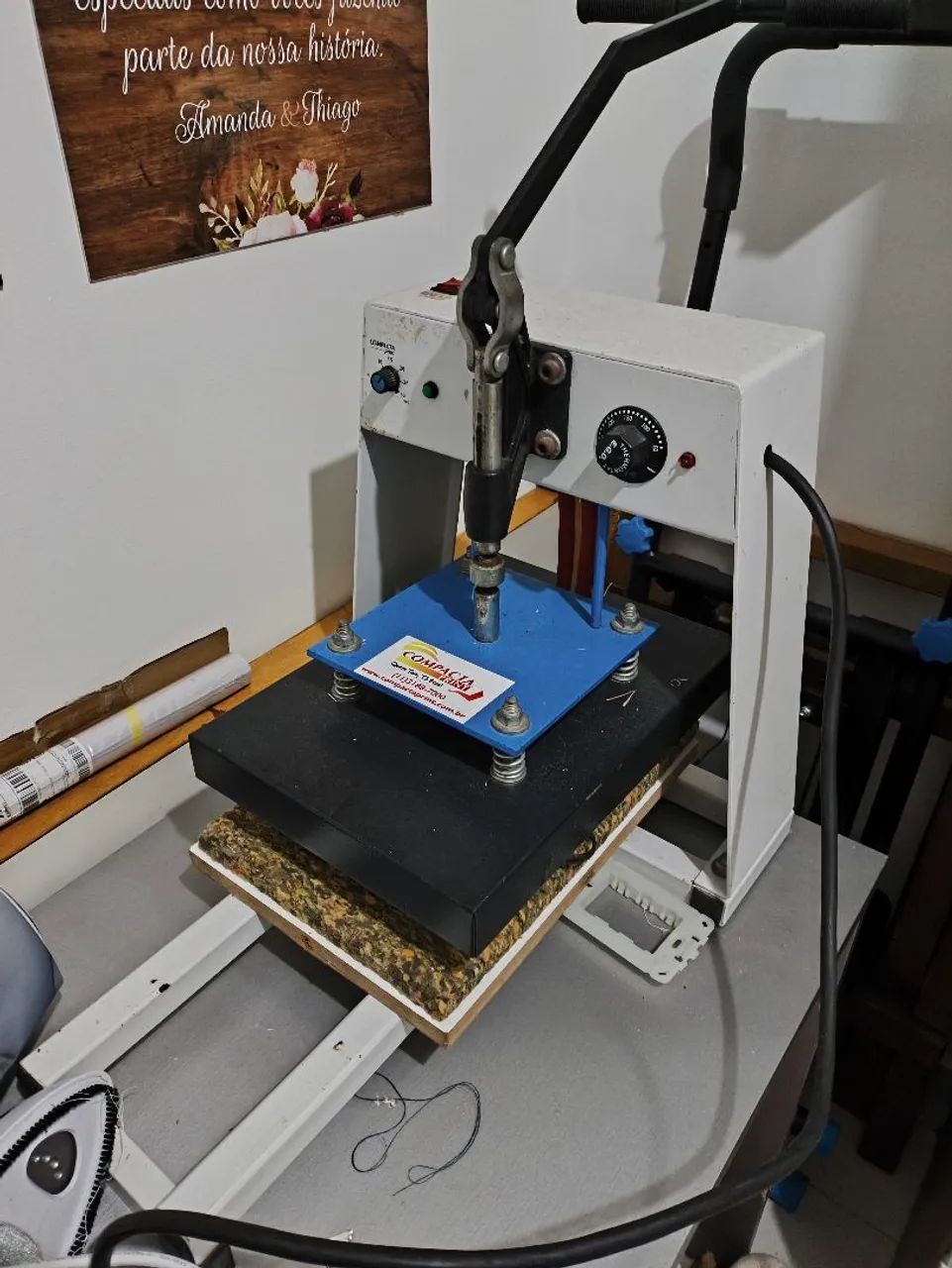 Prensa térmica sublimação  - Foto 3