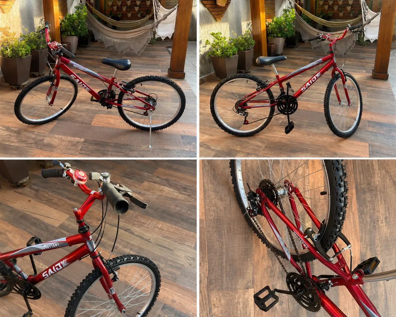 Bicicleta Aro 24, 18 marchas - novíssima