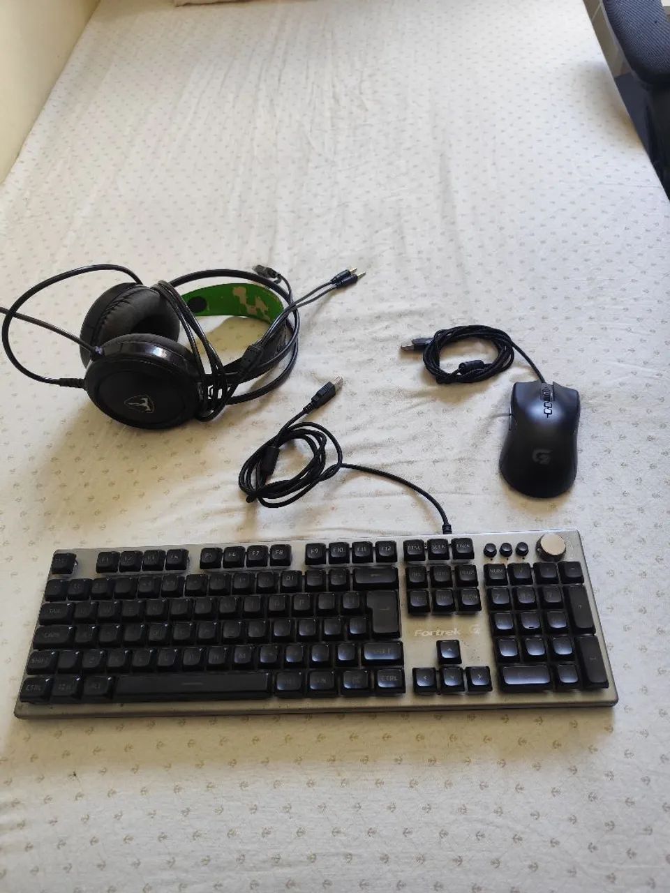 Kit Teclado e mouse Gamer Fortrek
