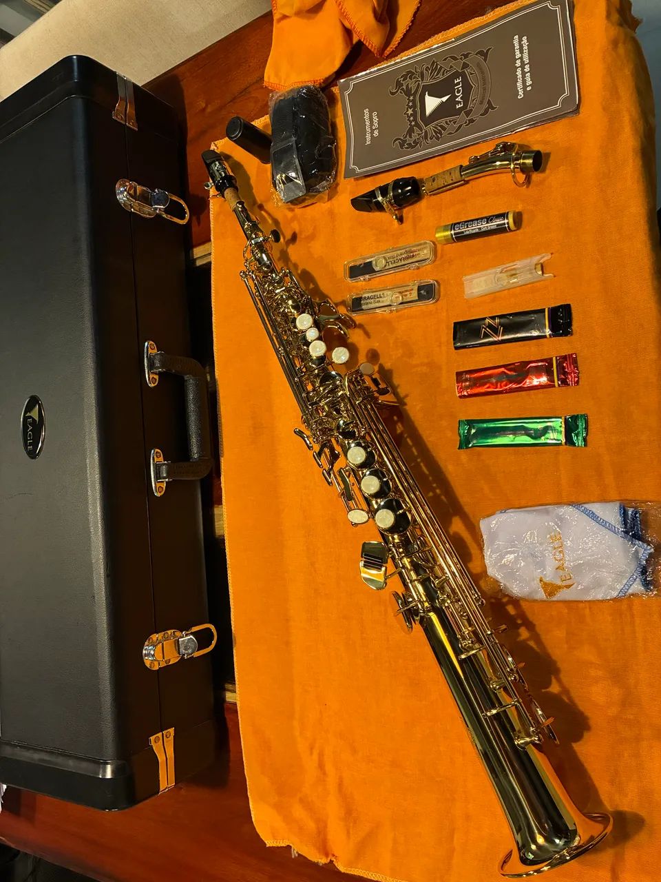 Saxofone soprano Eagle SP502  - Foto 4