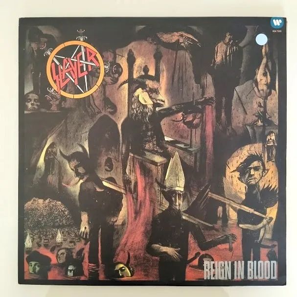 Lp Slayer Reign In Blood 1987 - Impecável