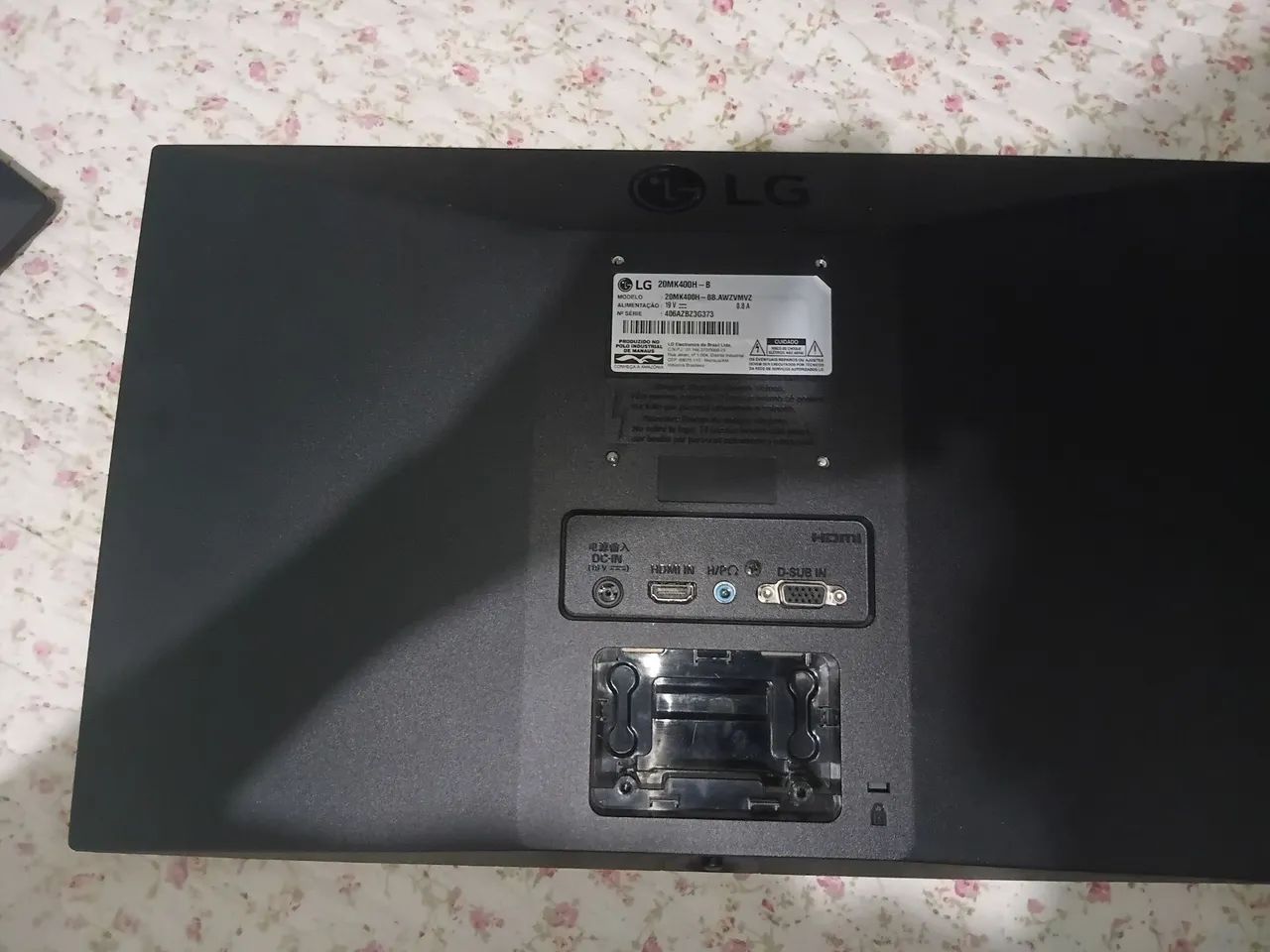 Monitor LG 19,5 polegadas 75 hz 20MK400H-B - Foto 3