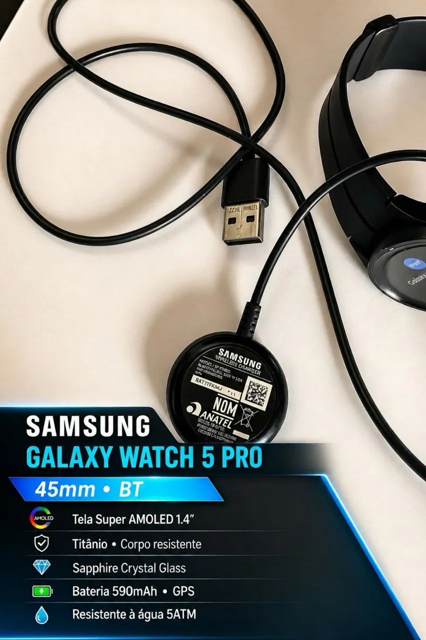 Smartwatch Samsung BT lindo - Foto 4