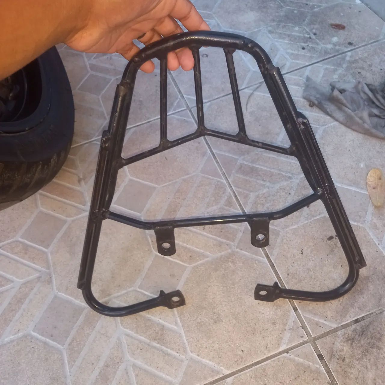 Suporte bagajeiro fan 160 - Foto 2
