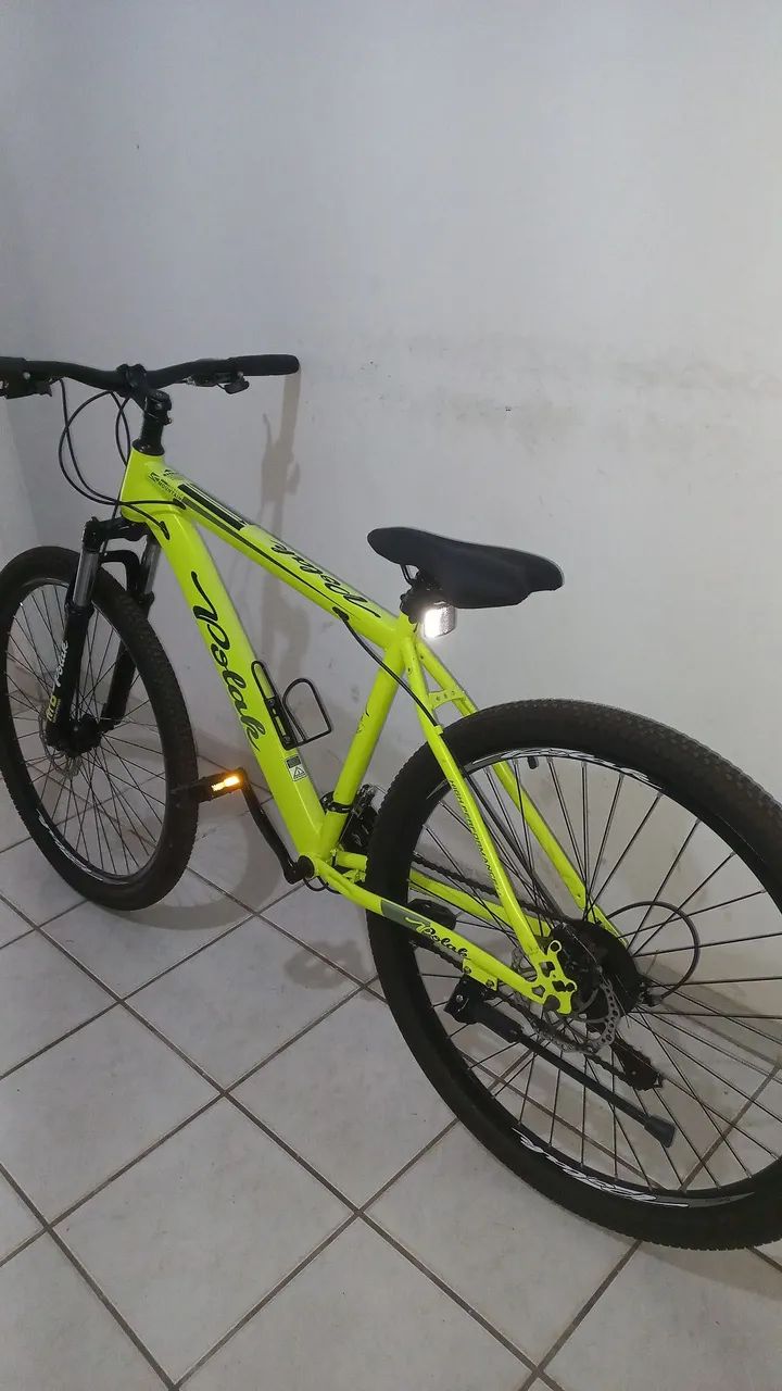 VENDO BICICLETA ARO 29 QUADRO 17 ACEITO PROPOSTAS A VISTA SOMENTE VENDO.  - Foto 5
