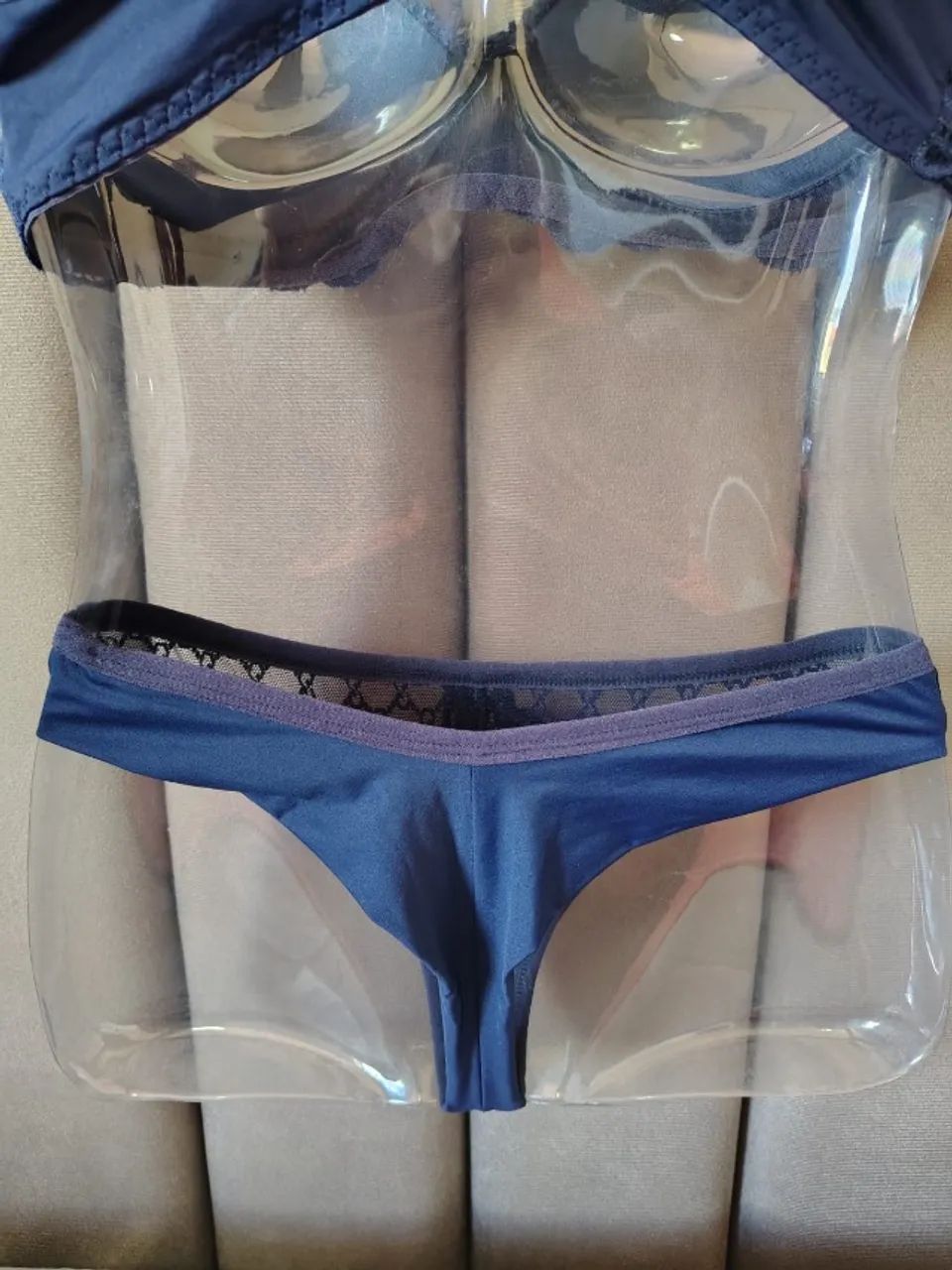 Conjunto Renda Azul - Foto 2