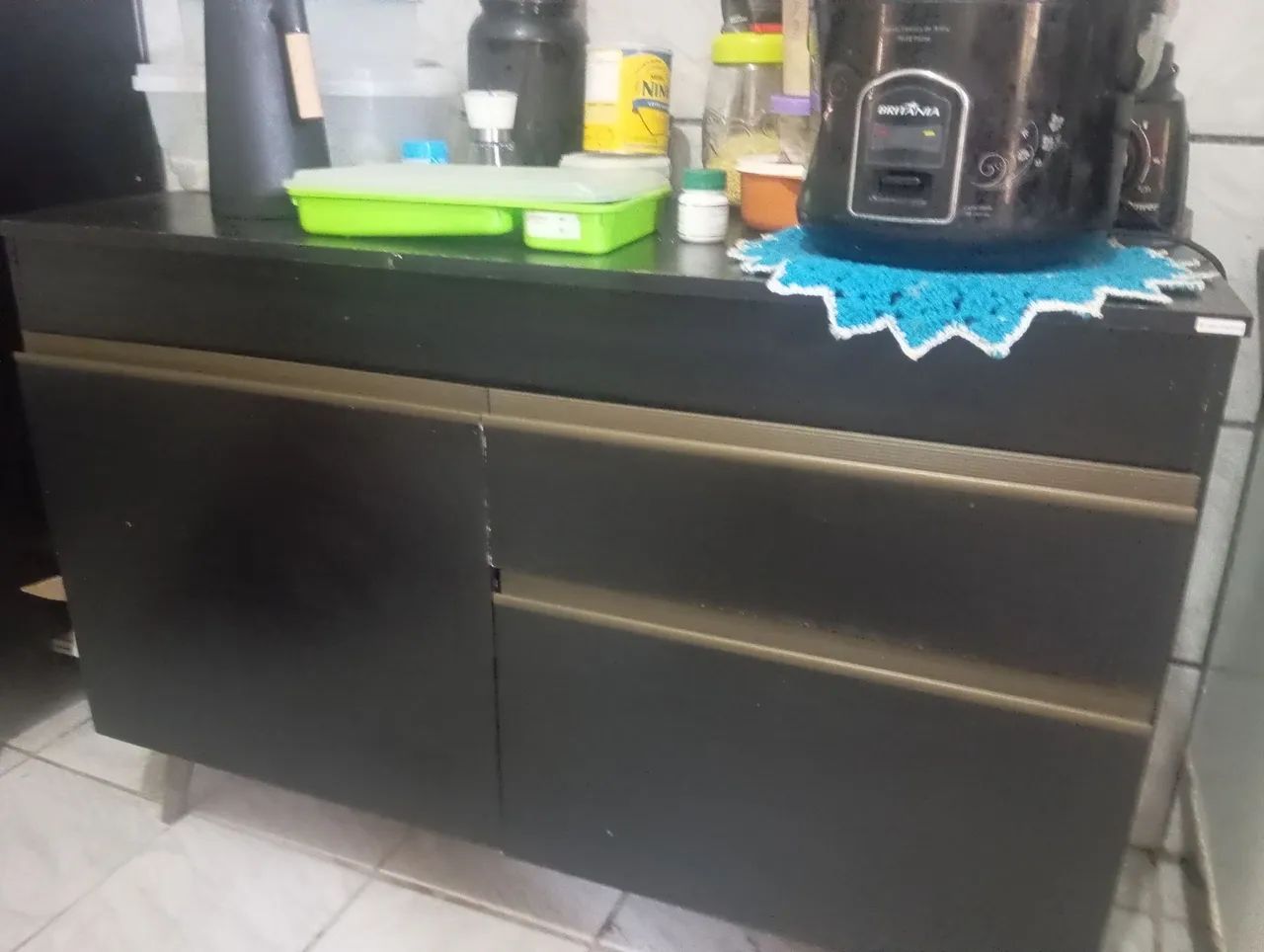 Balcão preto 