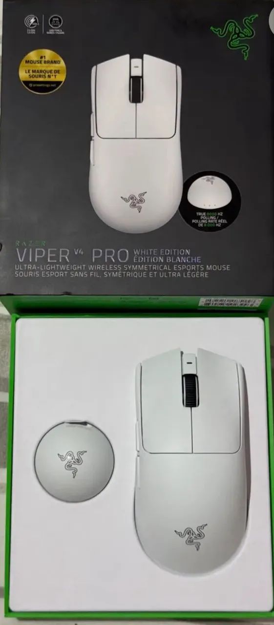 Razer Viper V4 Pro White Edition 購入証完備 Razer Viper V4 Pro