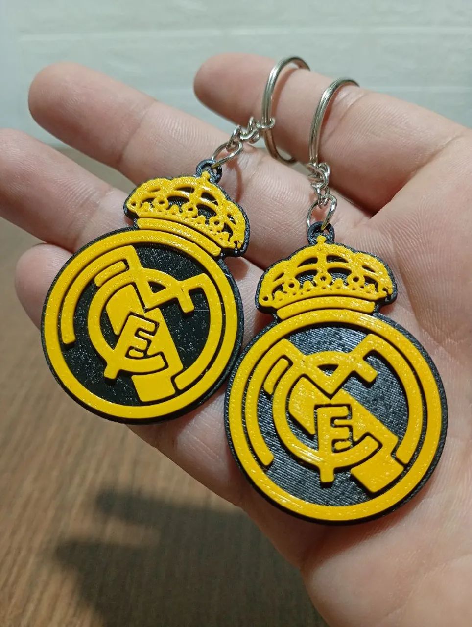 Kit 4 chaveiros do Real Madrid - Foto 4