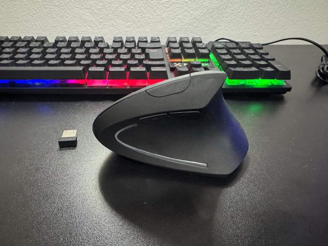 Teclado Gamer Fortrek e Mouse Ergonômico App Tech - Foto 5