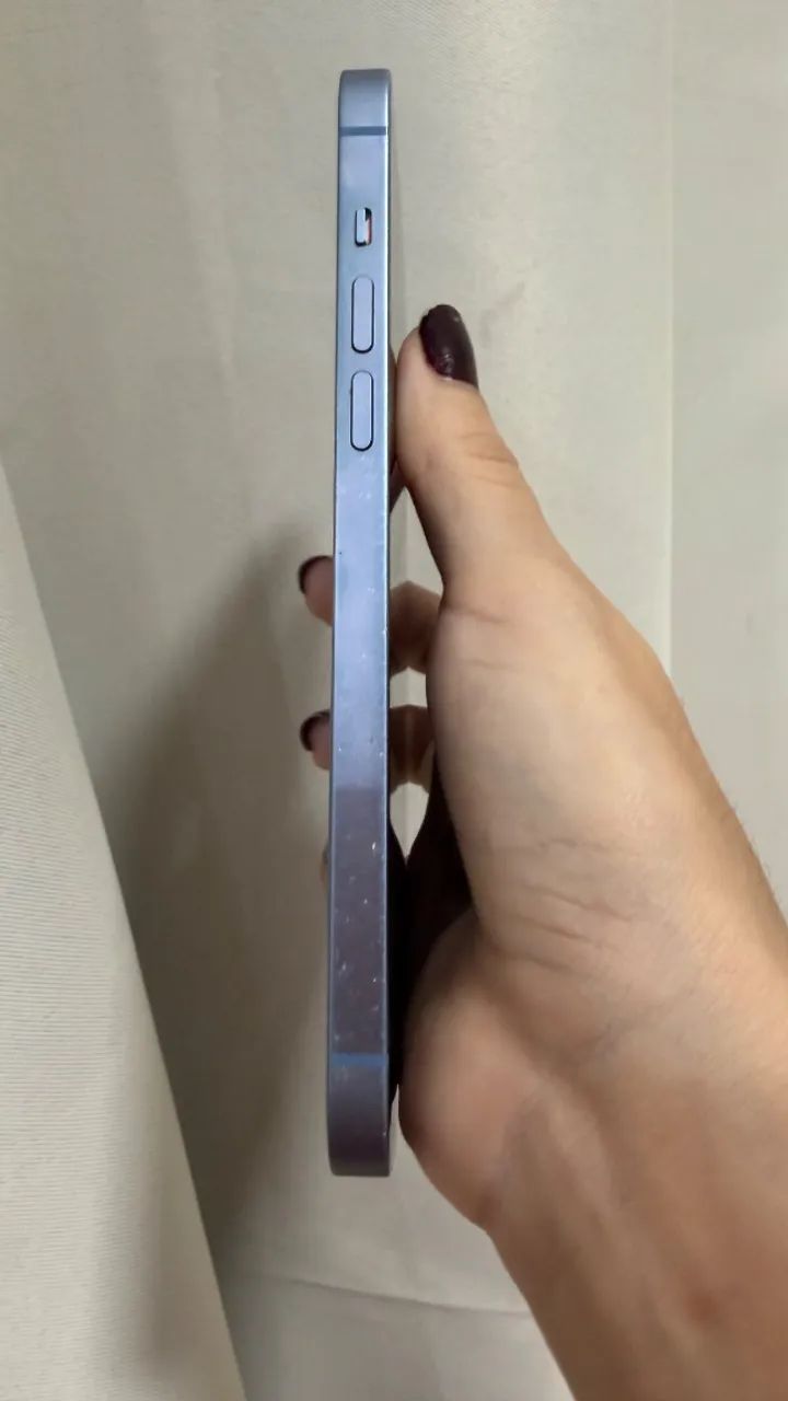 iPhone 14 Plus 128GB Azul bebê  - Foto 4