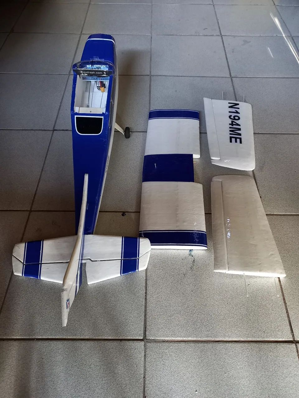 Aeromodelo Cesnna 1,36 cm - Foto 5