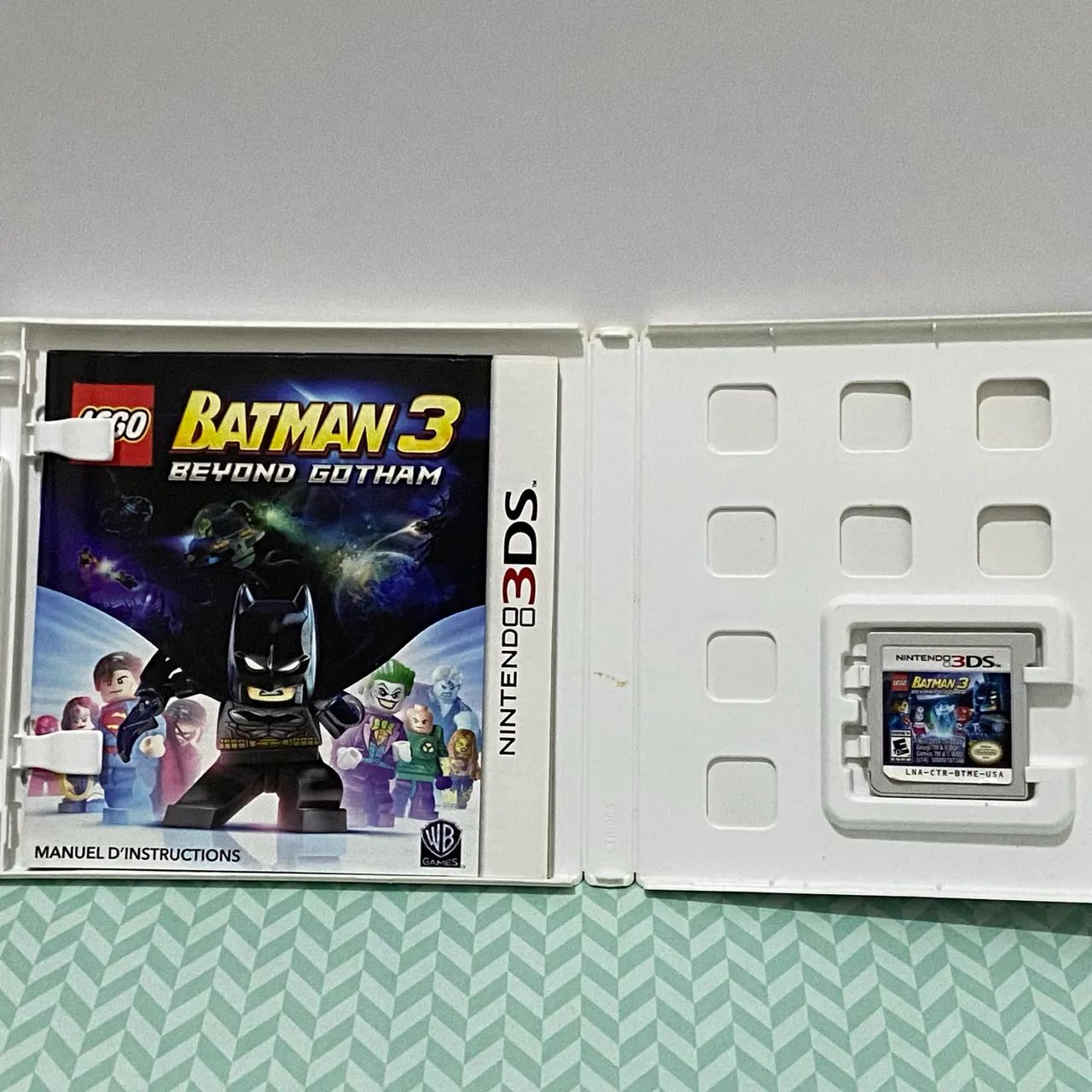 jogo lego batman 3 beyond gotham nintendo 3ds completo com os encartes - Foto 2