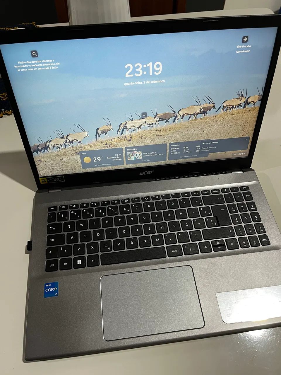 Notebook Acer aspire Intel core 5 - Foto 5
