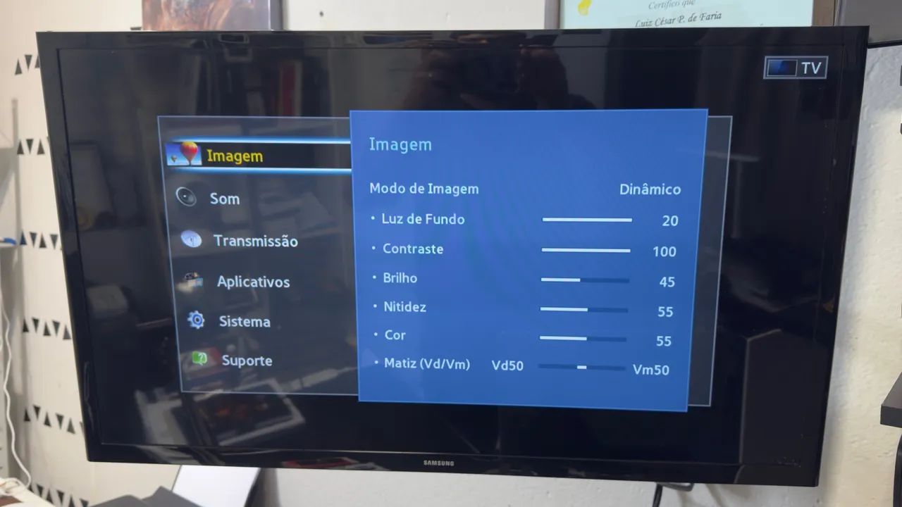 Tv Samsung Smart TV 32 Polegadas LED HD Super Conservada - Foto 4
