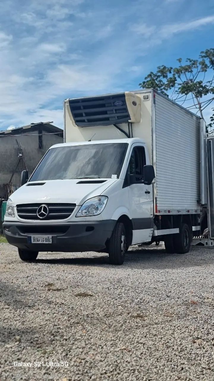 Sprinter Baú frigorífico gancheira 
