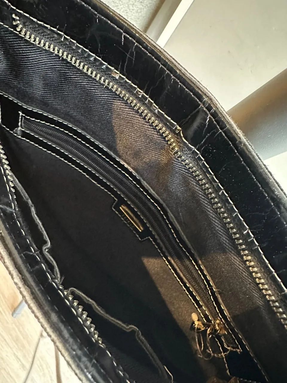 Bolsa de ombro corello , preta  - Foto 5