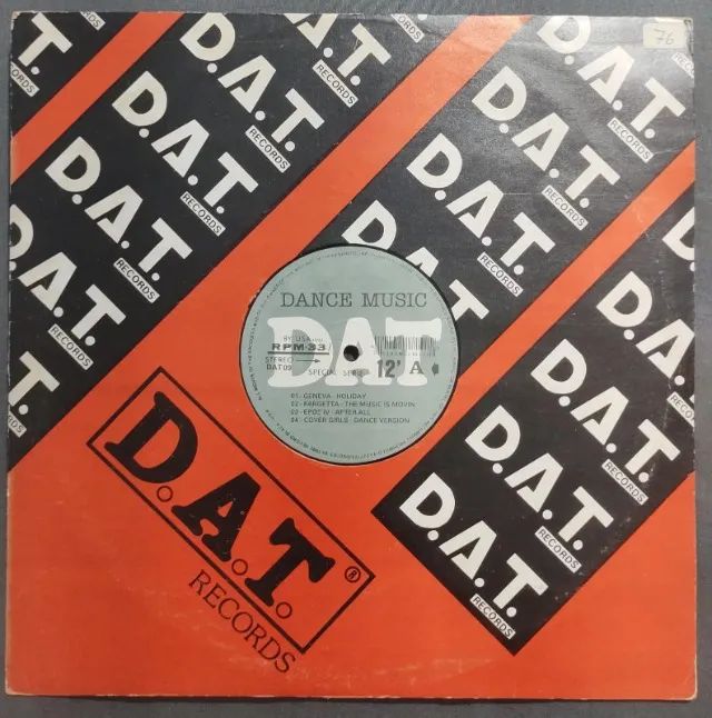 Disco de Vinil LP Dance Music DAT 09 (importado)