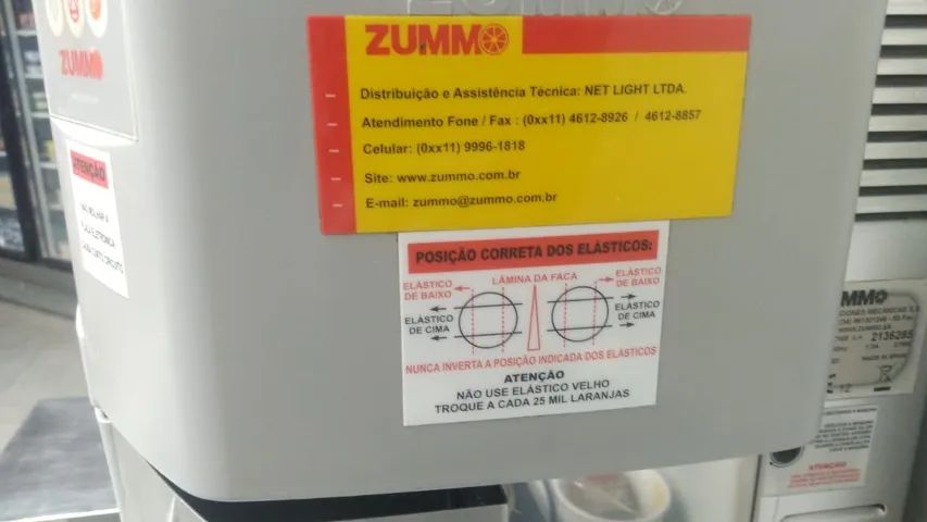  Espremedor de laranja automática ZUMMO Z14B - Foto 5