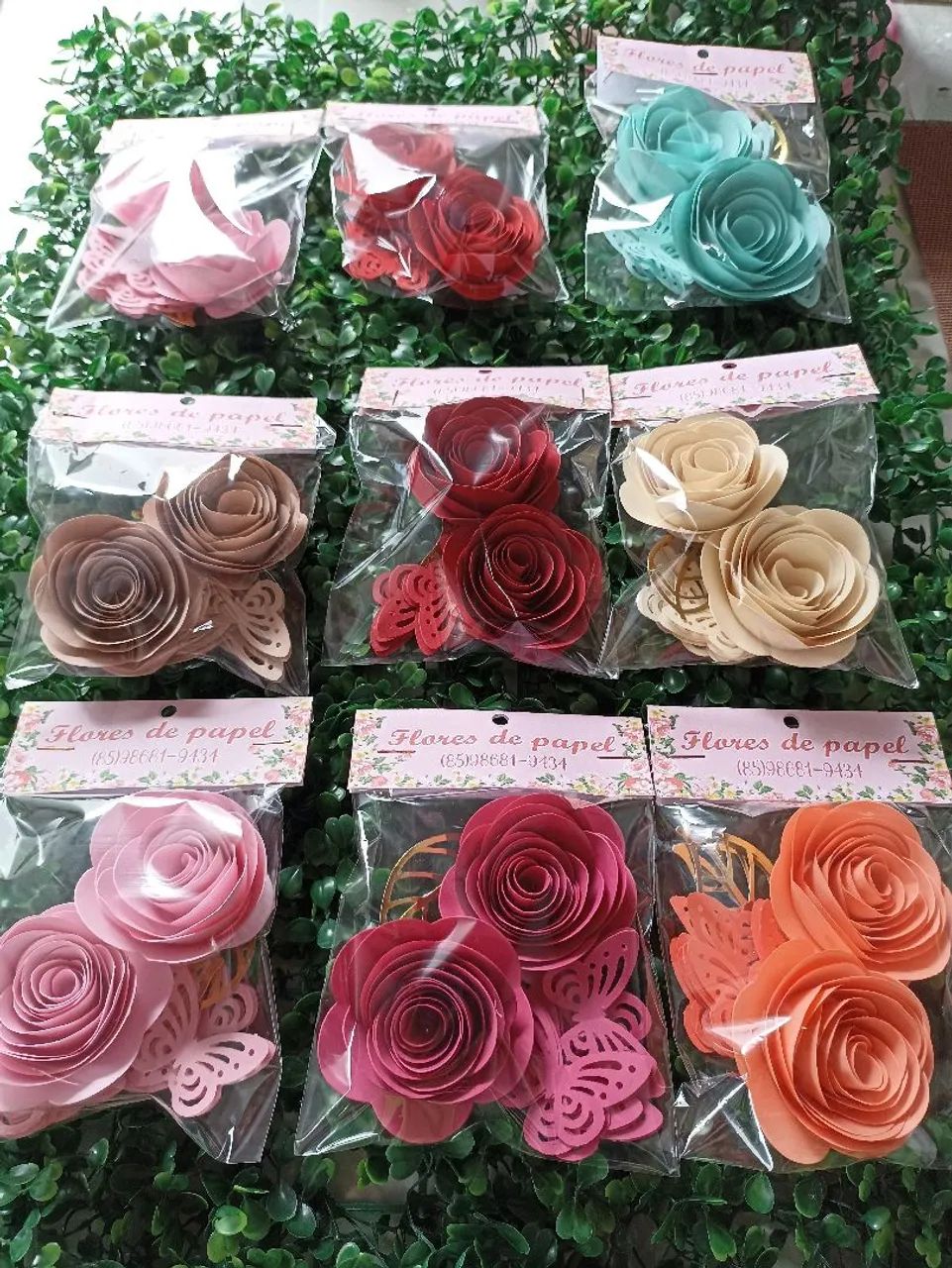Flores de papel  - Foto 2